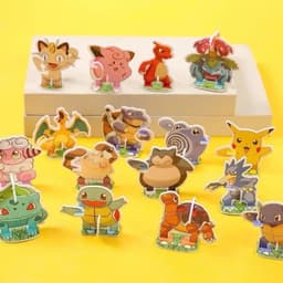 mô hình lắp ghép 3D khác nhau giấy xốp hình động vật, khủng long, côn trùng, xe, .. loại đẹp 5
