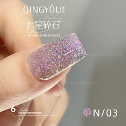 Sơn Gel Nhũ Khổng Tước Cao Cấp QINGYOU, Sơn Gel ,Mẫu Mới ( Sơn Hơ Máy ) 3