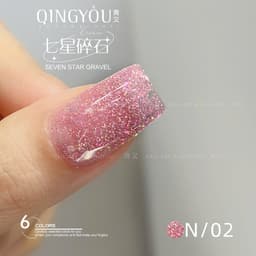 Sơn Gel Nhũ Khổng Tước Cao Cấp QINGYOU, Sơn Gel ,Mẫu Mới ( Sơn Hơ Máy ) 2