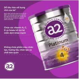 Sữa A2 Platinum đủ số phát triển toàn diện Úc lon 900gram - Mẹ Rofi 3
