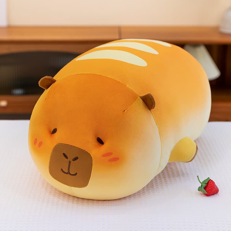 Gấu Bông Capybara Bánh Mì 50cm 70cm 100cm Siêu Mềm, Gối Ôm Capybara Dễ Thương Quà Tặng Cho Bé
