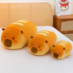 Gấu Bông Capybara Bánh Mì 50cm 70cm 100cm Siêu Mềm, Gối Ôm Capybara Dễ Thương Quà Tặng Cho Bé 8