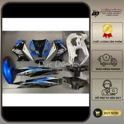  Dàn áo Exciter nhỏ xanh spark có tặng tem kèm theo 1