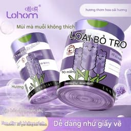 Túi Đựng Rác Hương Lavender Xua Đuổi Ruồi Muỗi, Siêu Dai, Có Dây Rút, Túi Rác Đuổi Muỗi Oải Hương Túi Rác Đuổi Côn Trùng 5