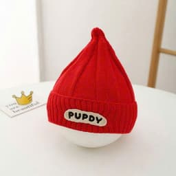 Mũ len củ tỏi Puppy mẫu mới siu cute , 5 màu tone Hàn cực xinh Chất len dày dặn, mềm mịn Dành cho bé yêu 4