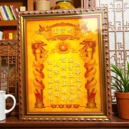 Bài vị trúc chỉ RỒNG VIỆT cao cấp, phù điêu rồng tinh xảo với và không có đèn, chất lượng cao 5