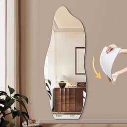 (gửi miếng dán) gương toàn thân,Có thể dán lên bề mặt phòng tắm,nhiều loại tường và cửa tủ quần áo 3