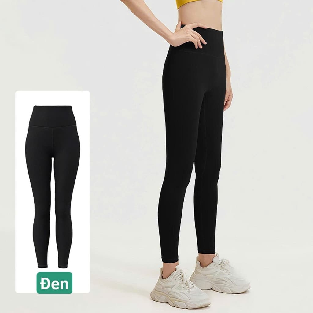 Quần legging thun Quảng Châu tập thể thao Gym, Yoga, Aerobic, pickleball QT013