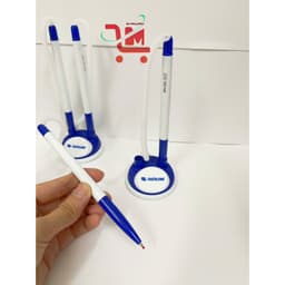 Bộ 2 Cây Bút Bi PH-02 Hiệu Thiên Long, Thân Chắc Chắn, Kiểu Dáng Đơn Giản, Dây Lò Xo Đàn Hồi, Tránh Thất Lạc, Có Đế Cắm 5