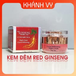 [SIÊU SALE] Kem đêm RED GINSENG, nám tàn nhang và dưỡng trắng da, mỹ phẩm nhân sâm Hàn Quốc. 4