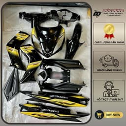  Dàn áo Exciter 2008 đen vàng Rc tặng kèm tem chất lượng cao 1