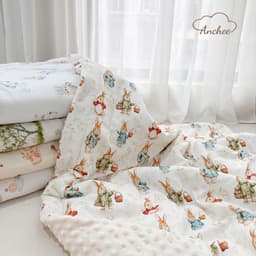 Chăn Đắp Trần Bông Cho Bé 100x120cm – Cotton Nỉ Hàn Cao Cấp, Bông Organic Kháng Khuẩn, Nhung Hạt Giữ Nhiệt 9