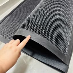 Thảm chùi chân siêu sạch LOMO để cửa ra vào, vải lưới polyester đàn hồi, đáy cao su chống trượt, chống mòn hiệu quả 7