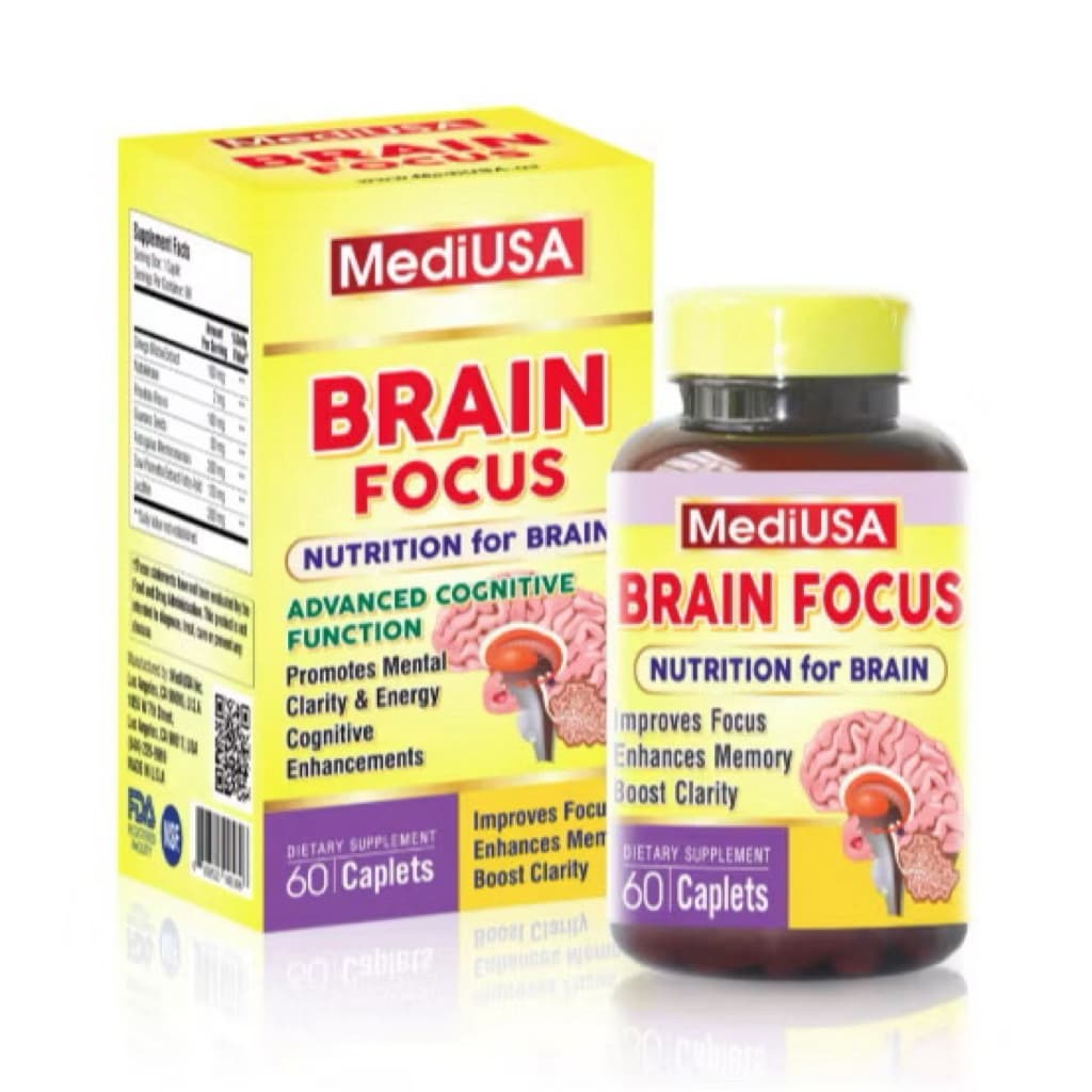 BRAIN FOCUS BỔ NÃO, CẢI THIỆN VÀ TĂNG CƯỜNG TRÍ NHỚ