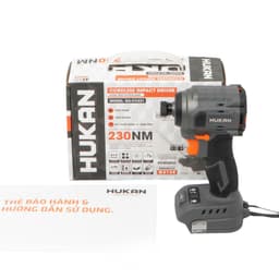 Máy chuyên vít pin HUKAN G2-CV231, Lực siết 230Nm, 4 Tốc độ, 4 tính năng, Không than, Chân phổ thông 8