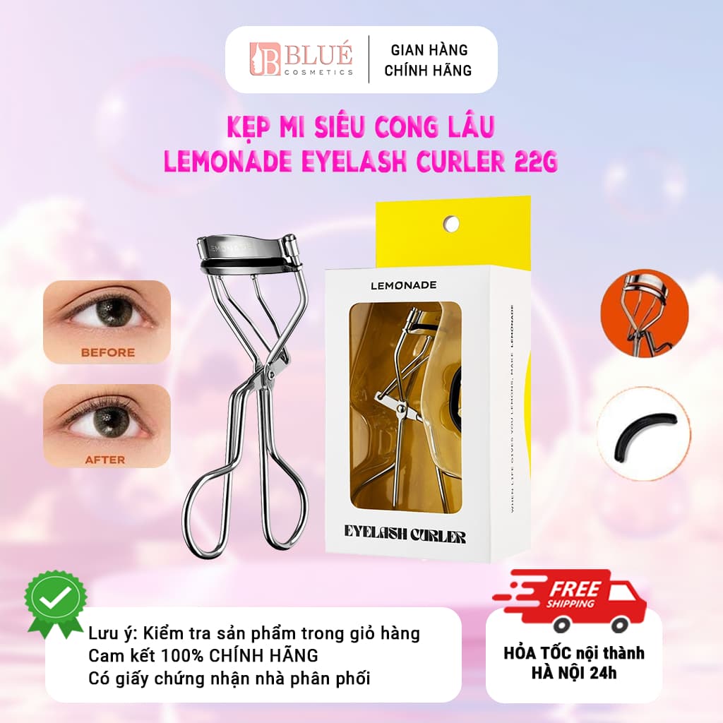 Lemonade Kẹp mi cong lâu Eyelash Curler 22g