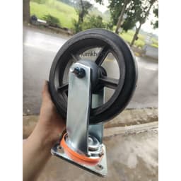 [KKTHN] Bánh Xe Cao Su NTT D200 Lõi Gang Nan Tải Trọng Siêu Lớn Độ Cho Các Loại Xe Đẩy Khi Dùng Tải Nặng 1