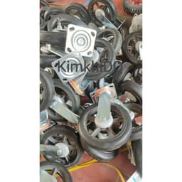 [KKTHN] Bánh Xe Cao Su NTT D200 Lõi Gang Nan Tải Trọng Siêu Lớn Độ Cho Các Loại Xe Đẩy Khi Dùng Tải Nặng 5