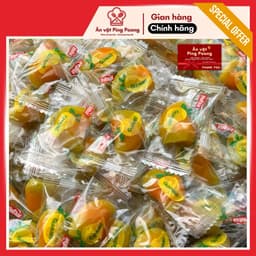 [500G] Kẹo Dẻo Xoài Vietthai, Kẹo Dẻo Cốt Trái Cây Bóc Vỏ, Kẹo Dẻo Trái Cây Tạo Hình Trái Xoài 6