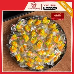 [500G] Kẹo Dẻo Xoài Vietthai, Kẹo Dẻo Cốt Trái Cây Bóc Vỏ, Kẹo Dẻo Trái Cây Tạo Hình Trái Xoài 4