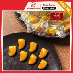 [500G] Kẹo Dẻo Xoài Vietthai, Kẹo Dẻo Cốt Trái Cây Bóc Vỏ, Kẹo Dẻo Trái Cây Tạo Hình Trái Xoài 9