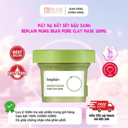 Mặt Nạ Đất Sét Đậu Xanh Beplain Mung Bean Pore Clay Mask 120ml 1