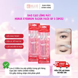 Horus Dao cạo lông mày Eyebrow Razor Pack of 3 (3pcs) 1