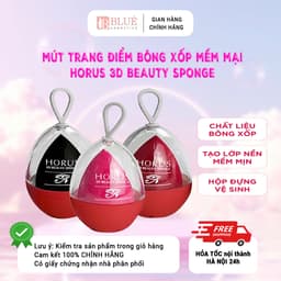 Mút trang điểm bông xốp mềm mại Horus 3D Beauty Sponge 1