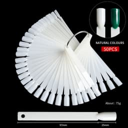 Set 50 que móng mẫu dùng tập sơn , trưng bày móng 4