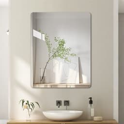 Gương treo tường acrylic 50cm, thích hợp cho phòng tắm, chống thấm nước, chống vỡ, trang trí phòng, trang trí nhà cửa. 8