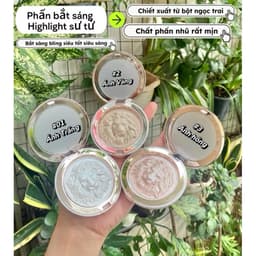 [HOẢ TỐC] Phấn Bắt Sáng Highlight Lion Gloss Power Bắt Sáng Sư Tử Mềm Mịn Trang Điểm Chuyên Nghiệp Sang Chảnh 3