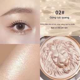 [HOẢ TỐC] Phấn Bắt Sáng Highlight Lion Gloss Power Bắt Sáng Sư Tử Mềm Mịn Trang Điểm Chuyên Nghiệp Sang Chảnh 6