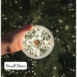 Đèn Led Trang Trí Hạt Gạo Chống Nước Dây Đồng Xanh 10m 20m 30m USB pin Fairy Light Quấn Cây Thông Xương Cá 2
