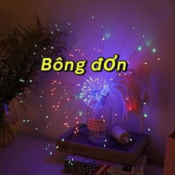 Đèn nháy pháo hoa chống nước 300 led (5 bông/bộ sải cánh dài 30cm) 6