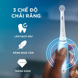 [HỎA TỐC 2H-4H] Bàn Chải Điện Oral B iO 3 Làm Sạch Sâu Từng Kẽ Răng,Công Nghệ Chuyển Động 360 Độ, Nhập Khẩu Đức 3