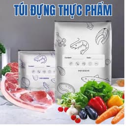 Combo 100 Túi Zíp Bạc Đa Năng Nóng Lạnh, Đủ Kích Thước, Túi Zip Nóng Lạnh 8