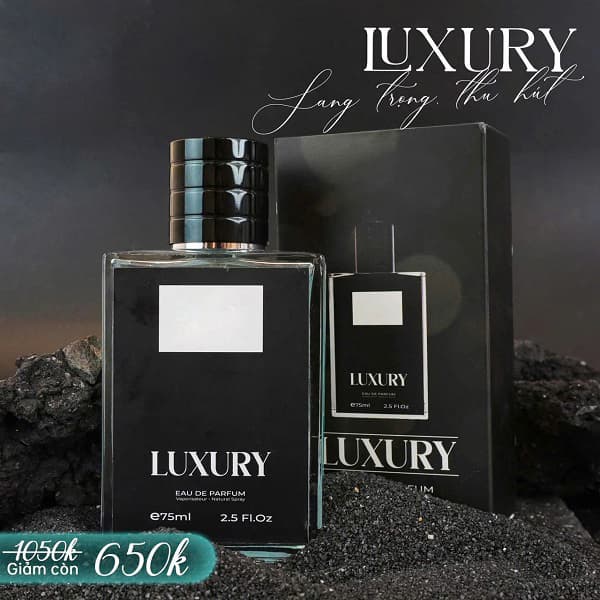 Nước hoa Luxury - HIỆN ĐẠI, LỊCH LÃM, THU HÚT (75ML)