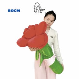 Gấu bông hoa hồng khổng lồ, hoa hồng bông gòn tặng thầy cô, tặng mẹ, tặng người yêu đủ kích thước 9