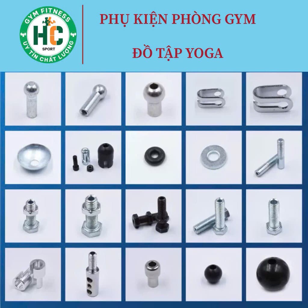 Đầu cos ép dây cáp máy gym