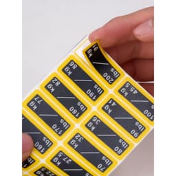 Tem dán tạ khối impulse,mbh,máy tập gym! 6