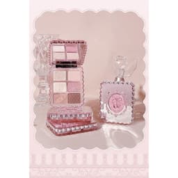 GOGOTALES Bảng Phấn Mắt, Phấn Má GogoTales 6 Ô Vỏ Hồng Ballet Coquette Sweet Pink Ballet Soft phong cách Hàn Quốc GT773 4