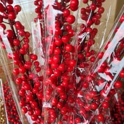 Đào đông đỏ, vàng cam 12 nhánh HÀNG LOẠI 1 quả to, bóng mượt, trang trí Tết và nhà cửa. 4