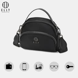 [Tặng hộp 20.10] Túi xách nữ ELLY EL360 túi đeo chéo đeo vai xách tay vải oxford thời trang cao cấp 6