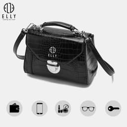 Túi Xách Nữ ELLY EL384 Cao Cấp Đeo Chéo Đeo Vai Xách Tay Thời Trang Hot Trend Công Sở 6