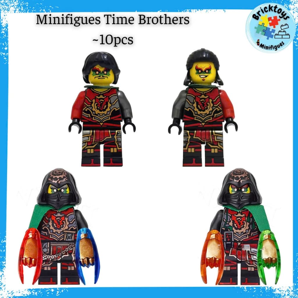 [ Có Sẵn ] Đồ chơi mô hình Anh em thời gian phản diện  - Mô hình nhân vật Time twin brothers