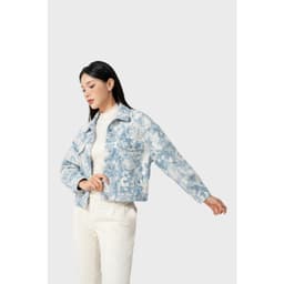 Áo Khoác 1 Lớp Jeans Nữ GENVIET JEANS Dáng Suông, Thời Trang, Thoải Mái 8792 3