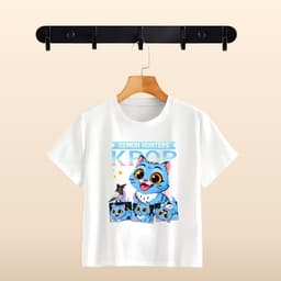 Áo Thun Hoạt Hình Huntrix KPop Demon Hunters Dễ Thương Nhiều Mẫu Đủ Size Từ 10kg 2