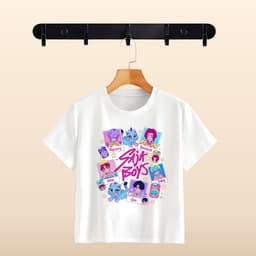 Áo Thun Hoạt Hình Huntrix KPop Demon Hunters Dễ Thương Nhiều Mẫu Đủ Size Từ 10kg 8