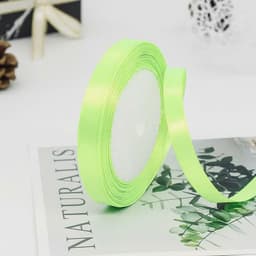 Combo Sỉ 10-5-3 Cuộn Ruy Băng Lụa Satin Dài 22m - Gói Quà Buộc Hoa Handmade Decor 5