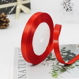 Combo Sỉ 10-5-3 Cuộn Ruy Băng Lụa Satin Dài 22m - Gói Quà Buộc Hoa Handmade Decor 8